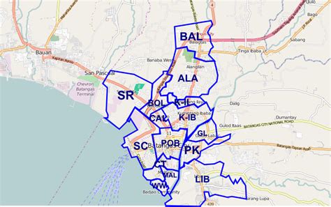 libjo batangas|Libjo Tangisan (for SM/Poblacion) Map .